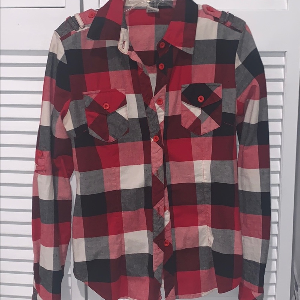 Checkered button down Shirt